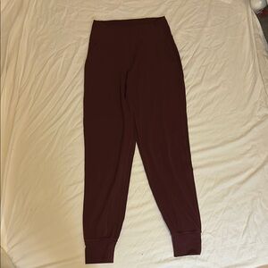 Lululemon Women's Burgundy Joggers